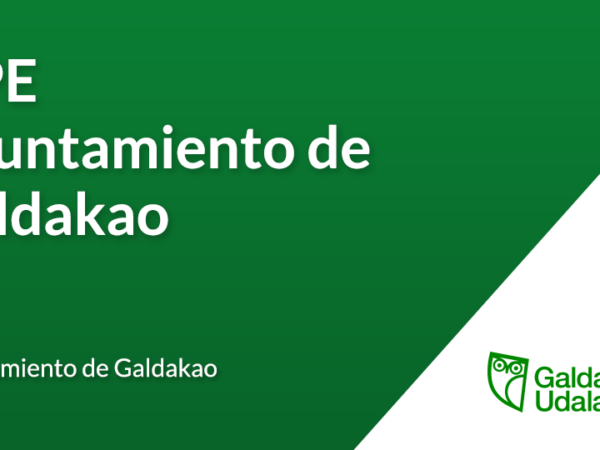 ope ayuntamiento galdakao