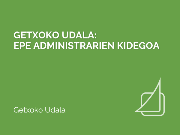 getxoko udala EPE 2026